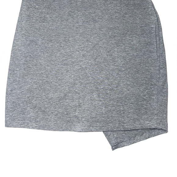 Superdown Gwinne Gray Wrap Dress Size Small - Picture 7 of 14